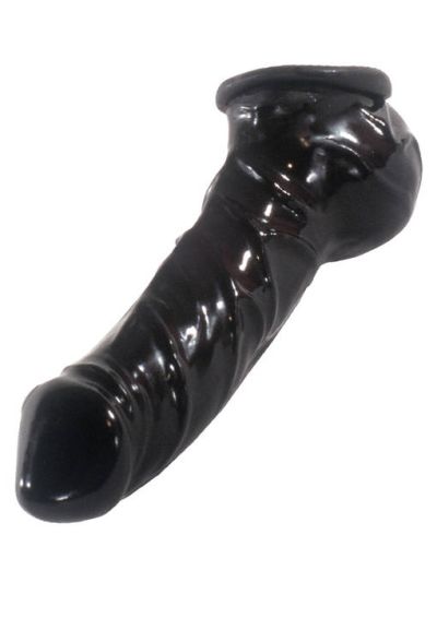 AllBlack Fantasy Rubber Penistuppi