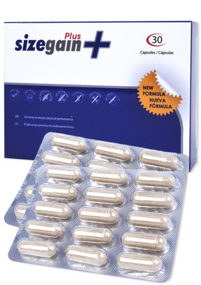 AllBlack Sizegain Plus Potenssikapselit 30kpl
