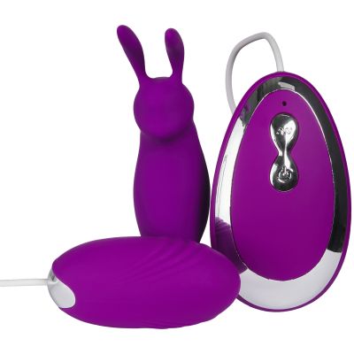 baseks Bunny Tickler ja Kiihotinkuula Kaukosäätimellä - Purple