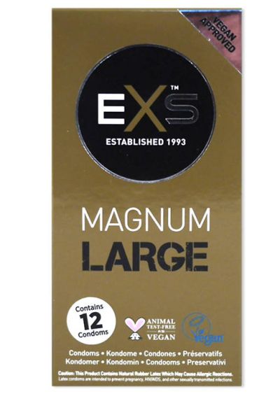 EXS Magnum Large Kondomit - 7,90 €