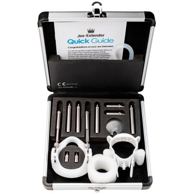 Jes Extender Titanium Peniksen Pidennin - Silver