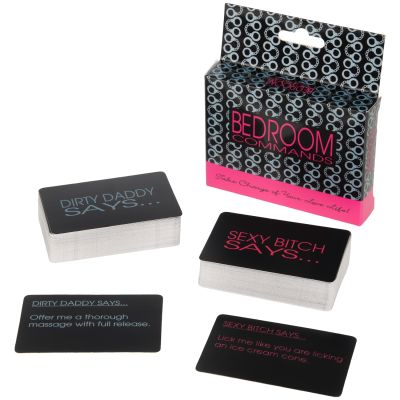Kheper Games Bedroom Commands Seksipelikortit - Black