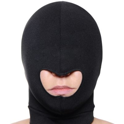 Master Series Blow Hole Spandex Maski - Black - One Size
