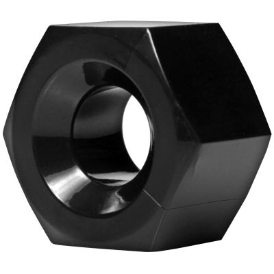 Master Series Hex Penisrengas ja Ball Stretcher - Musta - 15,19 €