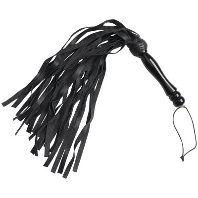 Mister B Impact Nahkainen Flogger-piiska Puukahvalla - - 84,99 €