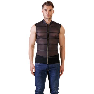 NEK Mesh Paita Vetoketjulla - Black - M
