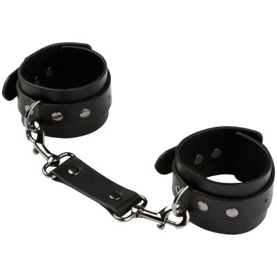 obaie Real Leather Classic Rannekahleet - Musta - 44,99 €