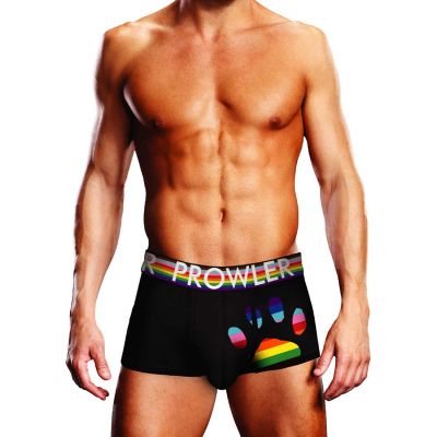 Prowler Oversized Rainbow Paw Print Alushousut - Black - L