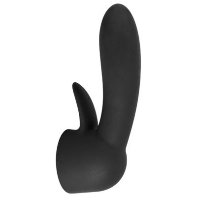 Sinful Mini Magic Wand Rabbit-lisäosa - Black