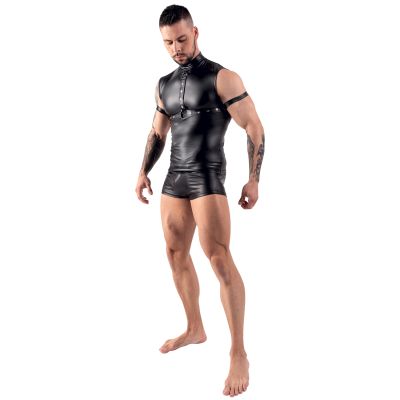 Svenjoyment Wetlook Toppi valjailla - Musta - M