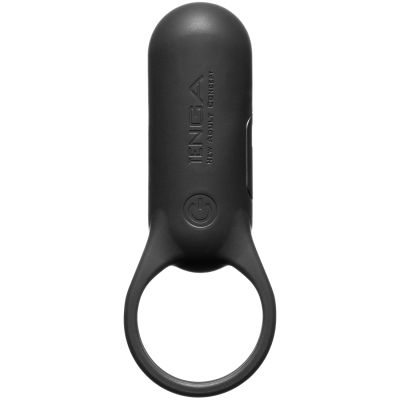 TENGA SVR Plus Värisevä Penisrengas - Black