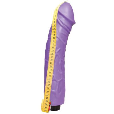 You2Toys Queeny Love Giant Lover Värisevä Dildo 33 cm - Purple
